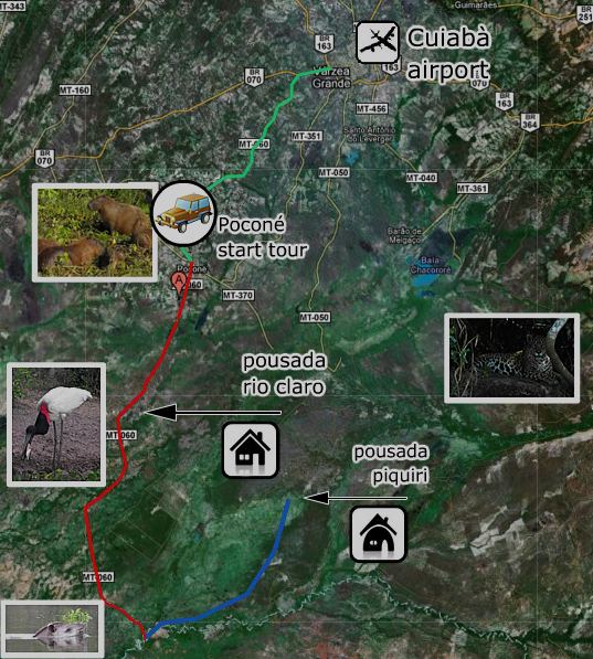 TOURS NEL TERRITORIO DEL GIAGUARO